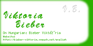 viktoria bieber business card